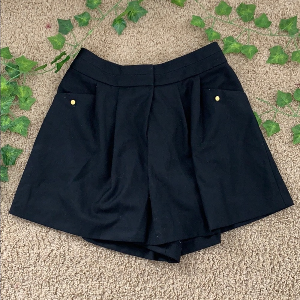 black skort